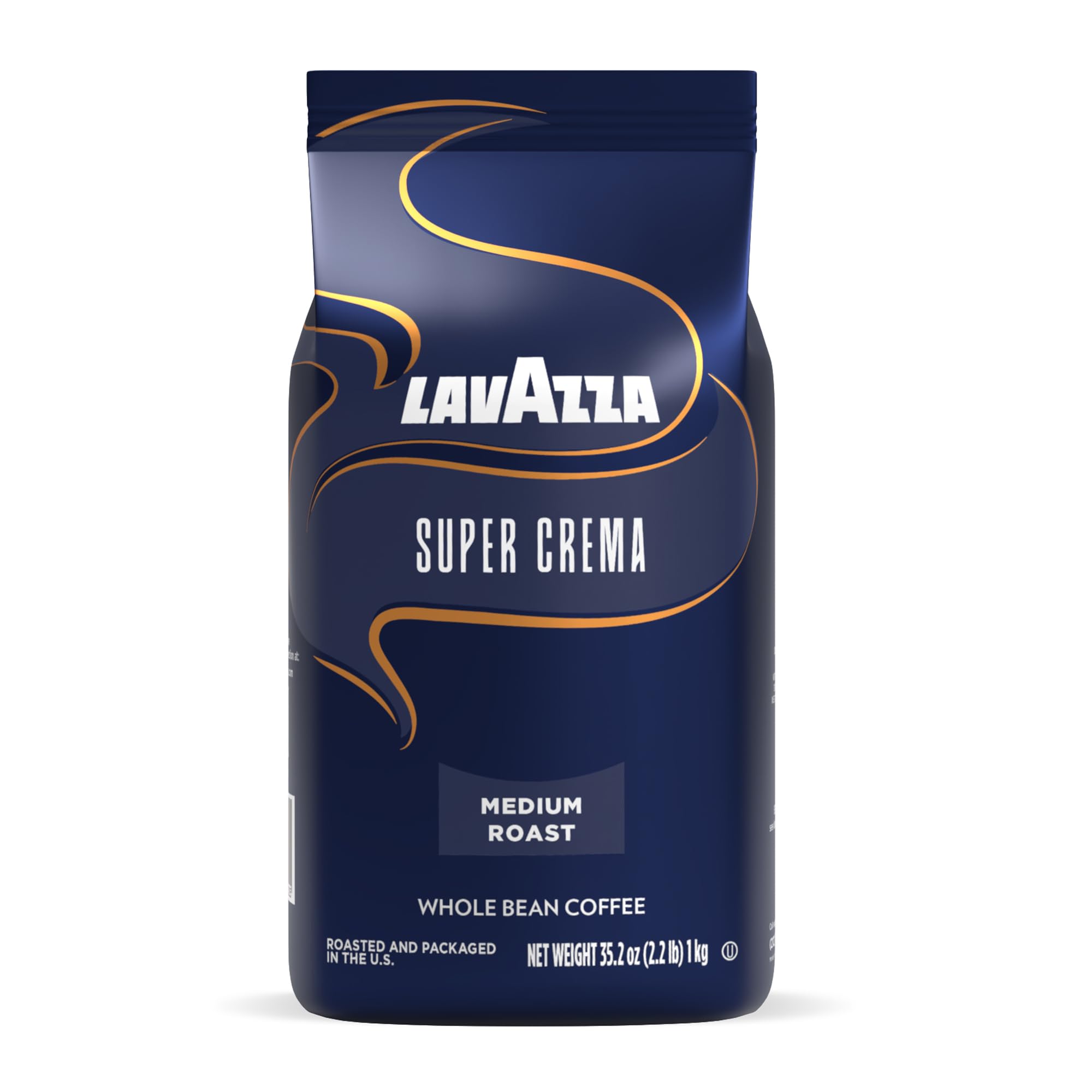 Lavazza Super Crema Whole Bean Coffee 2.2lb