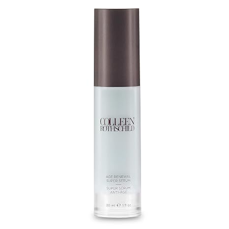 COLLEEN ROTHSCHILD Age Renewal Super Serum Fights 6 Signs of Aging: Fine Lines, Dry Dehydration, Wrinkles, Loss of Elasticity & Uneven Skin Tone 1oz
