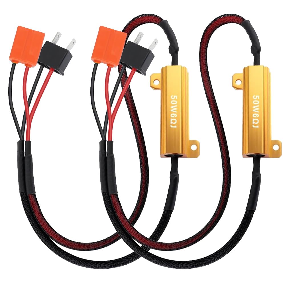 2-Pc H7 50W Load Resistor Anti-Flicker Kit