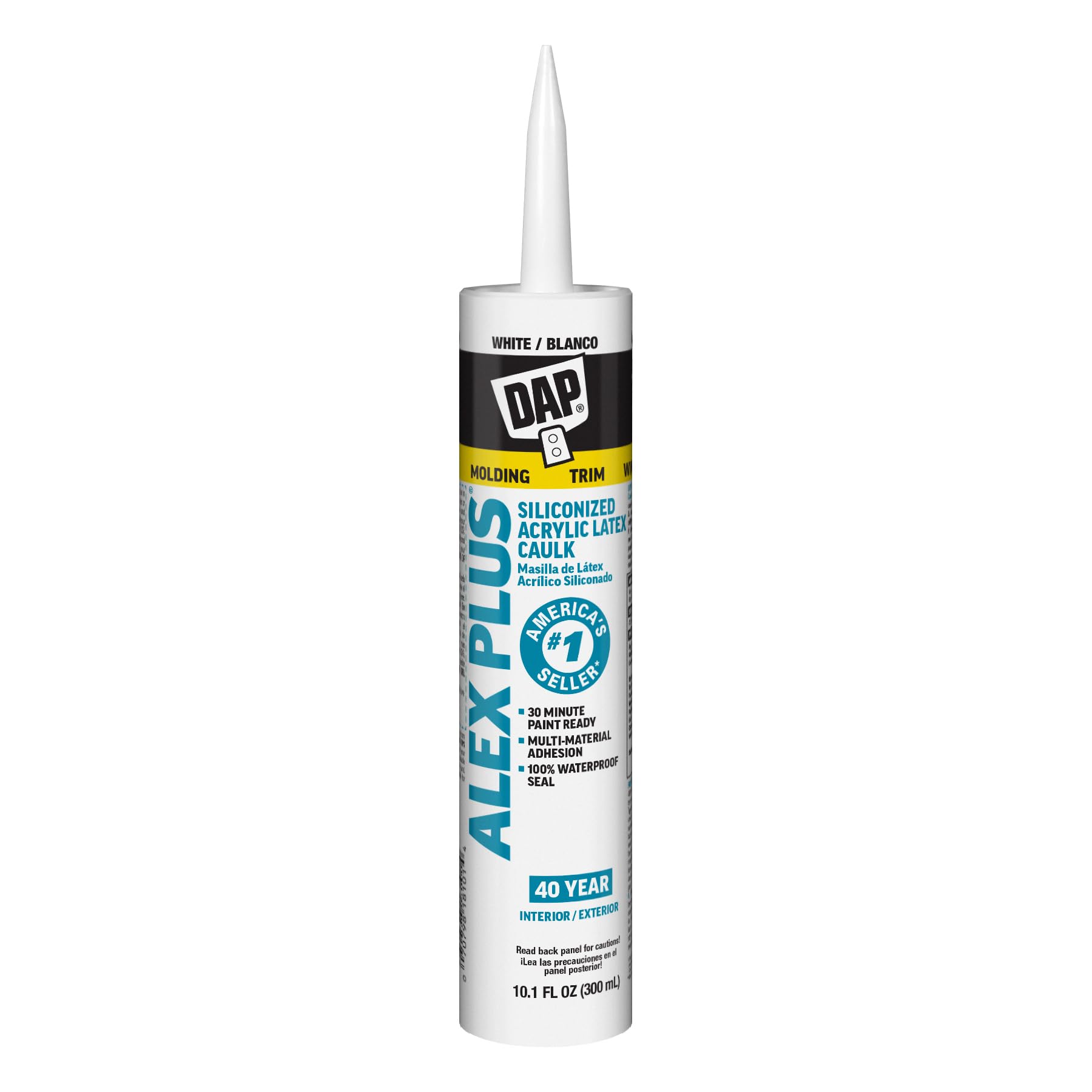 DAP INC White Alex Plus Acrylic Latex Caulk
