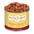The Peanut Shop of Williamsburg Red Skinned Peanuts, Williamsburg Peanuts Gift Tin, Redskin Gift, Extra-Large Roasted & Salted, Kosher, Gluten-Free, Non-Gmo - 9 Oz Tin