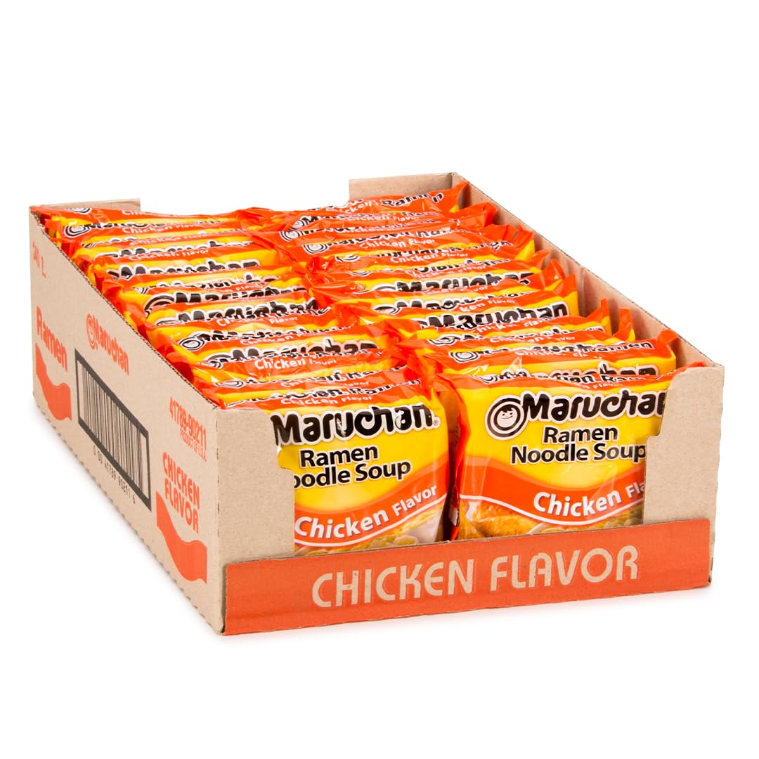 Maruchan Ramen Chicken Noodles 3oz 24 Pack