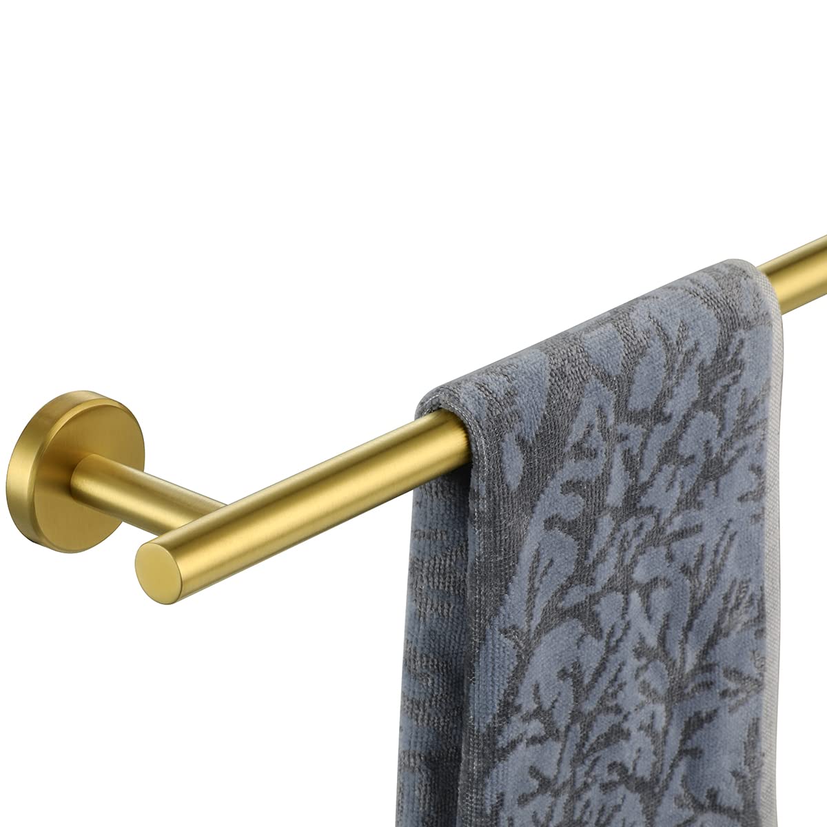 JQK Brushed Gold Towel Bar 12 Inch Stainless
