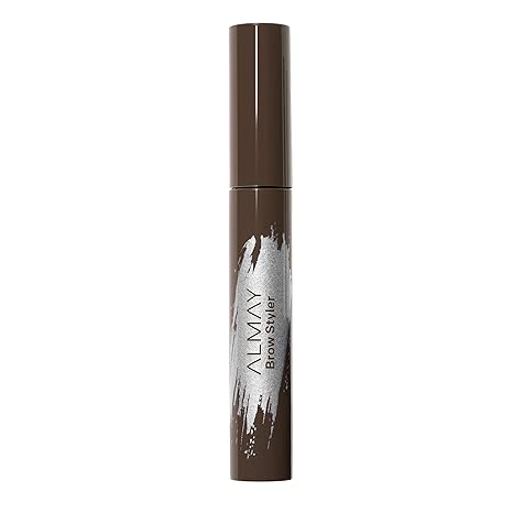 Almay 020 Medium Brown Really Real Brows Brow Styler Shapes, Grooms & Fills for Natural Looking Brows All day Wear 0.29oz