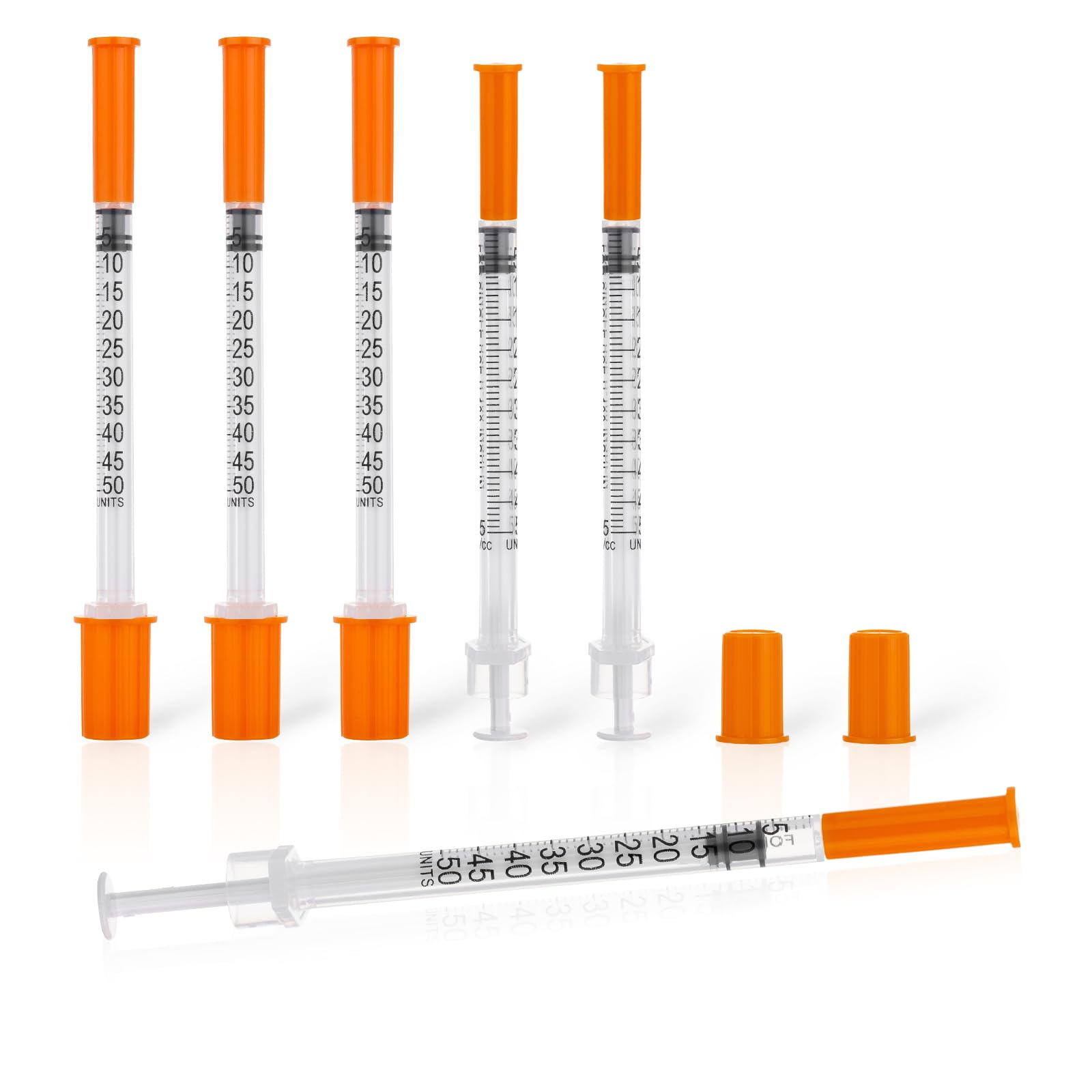0.5ml/cc 31G Syringes Individually Wrapped 100 Pack