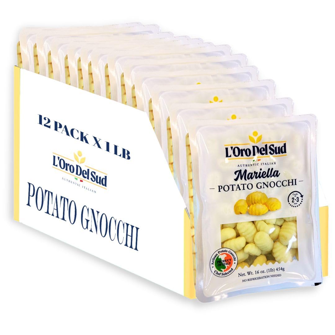 L'Oro Del Sud Potato Gnocchi Shelf Stable 1lb 12 Pack