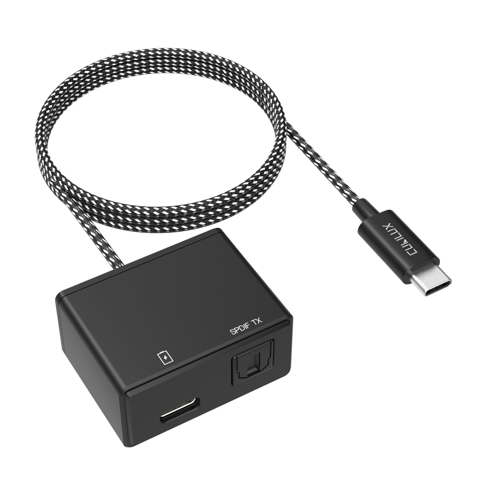 Cubilux USB-C to Toslink SPDIF Adapter with PD Charging