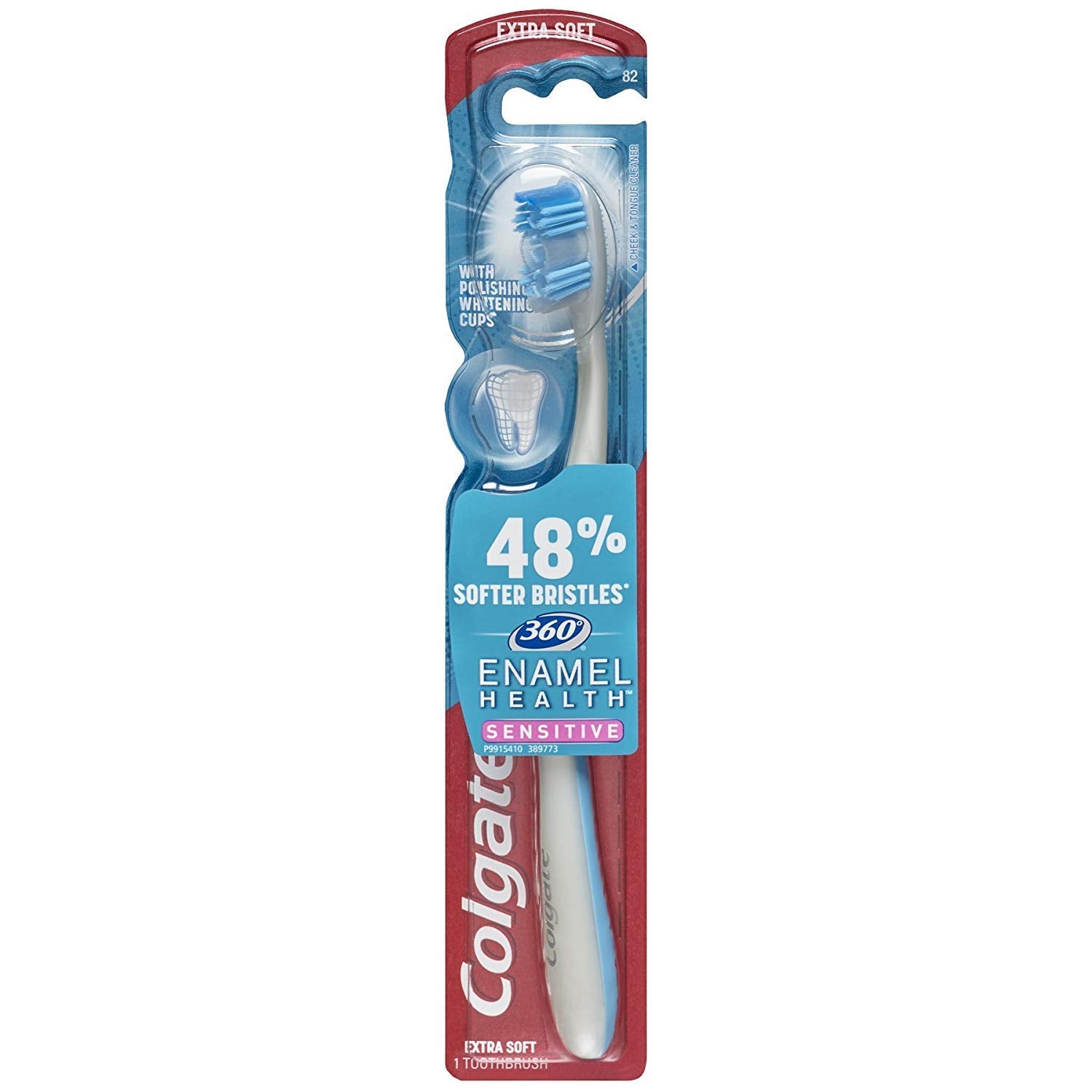 Colgate 360 Enamel Health Sensitive Toothbrush 2 Pack