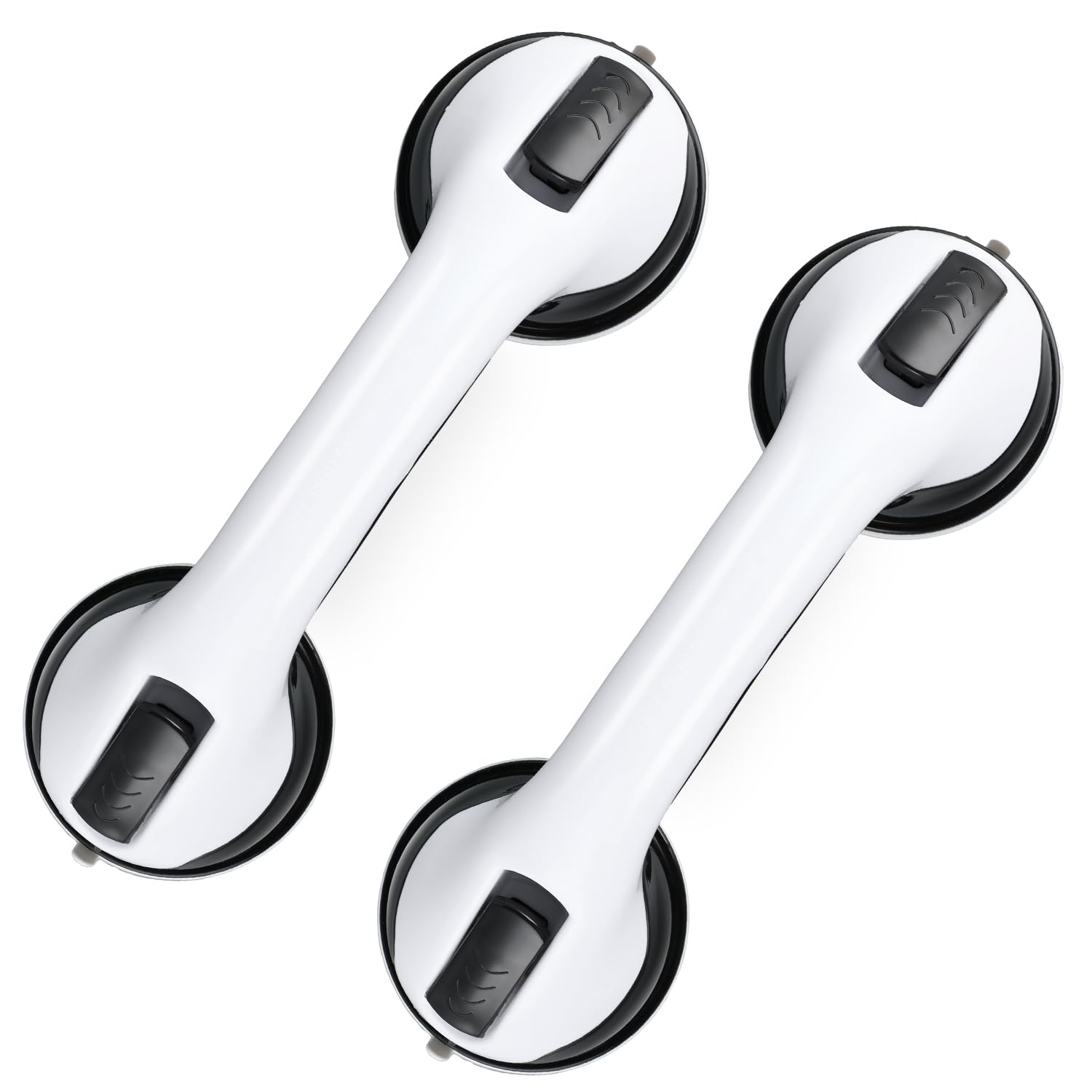 Grab Bars Strong Suction Shower Handles 2 Pack 12 Inch