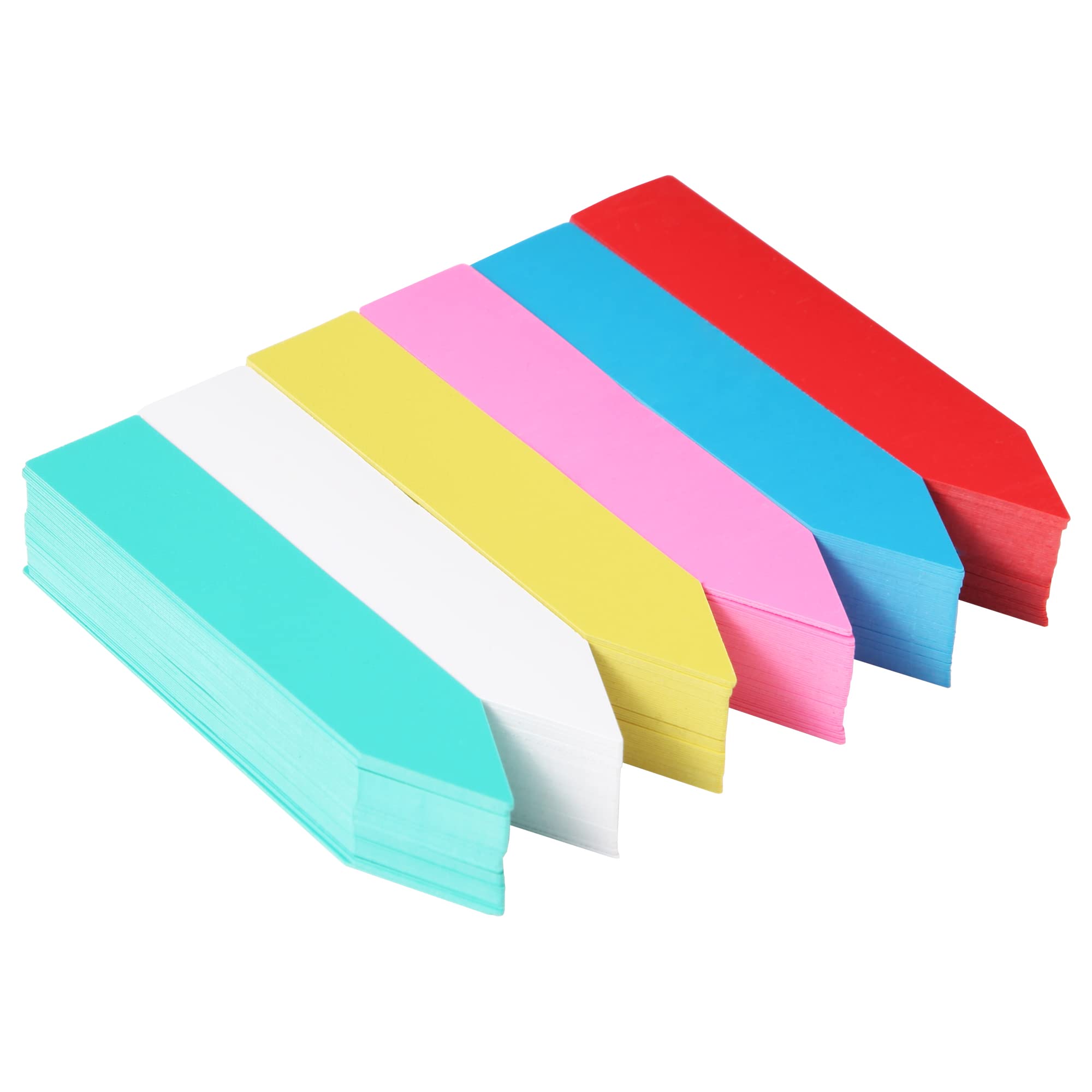 Plastic Plant Nursery Labels 6 Colors 300-Pack