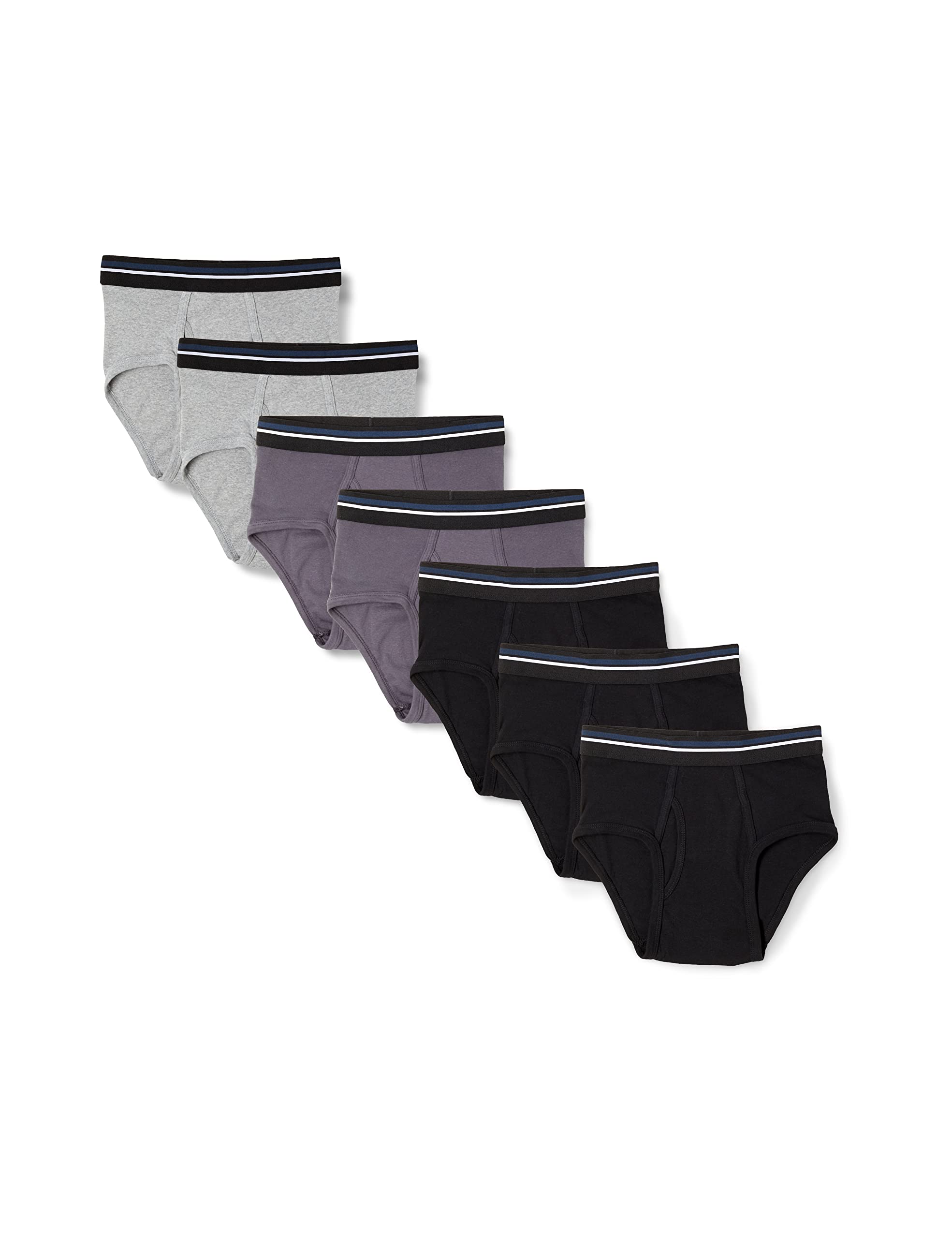 Amazon Essentials Men's Breathable Cotton Briefs 7-Pack XL