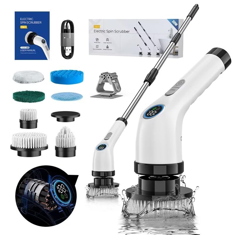 Electric Spin Scrubber (Handle Length 48)