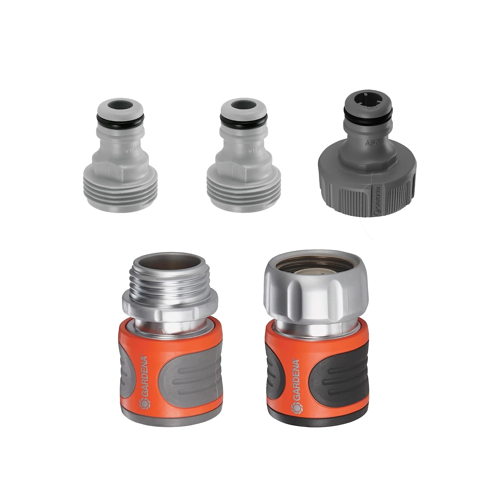 GARDENA Premium Metal Hose Quick Connect Kit