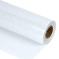 guangyintong Glitter White Heat Transfer Vinyl HTV Rolls, 12" x 8ft Iron on Vinyl for T Shirts HTV Vinyl for All Cutter Machines Easy to Cut & Weed for Heat Vinyl Design