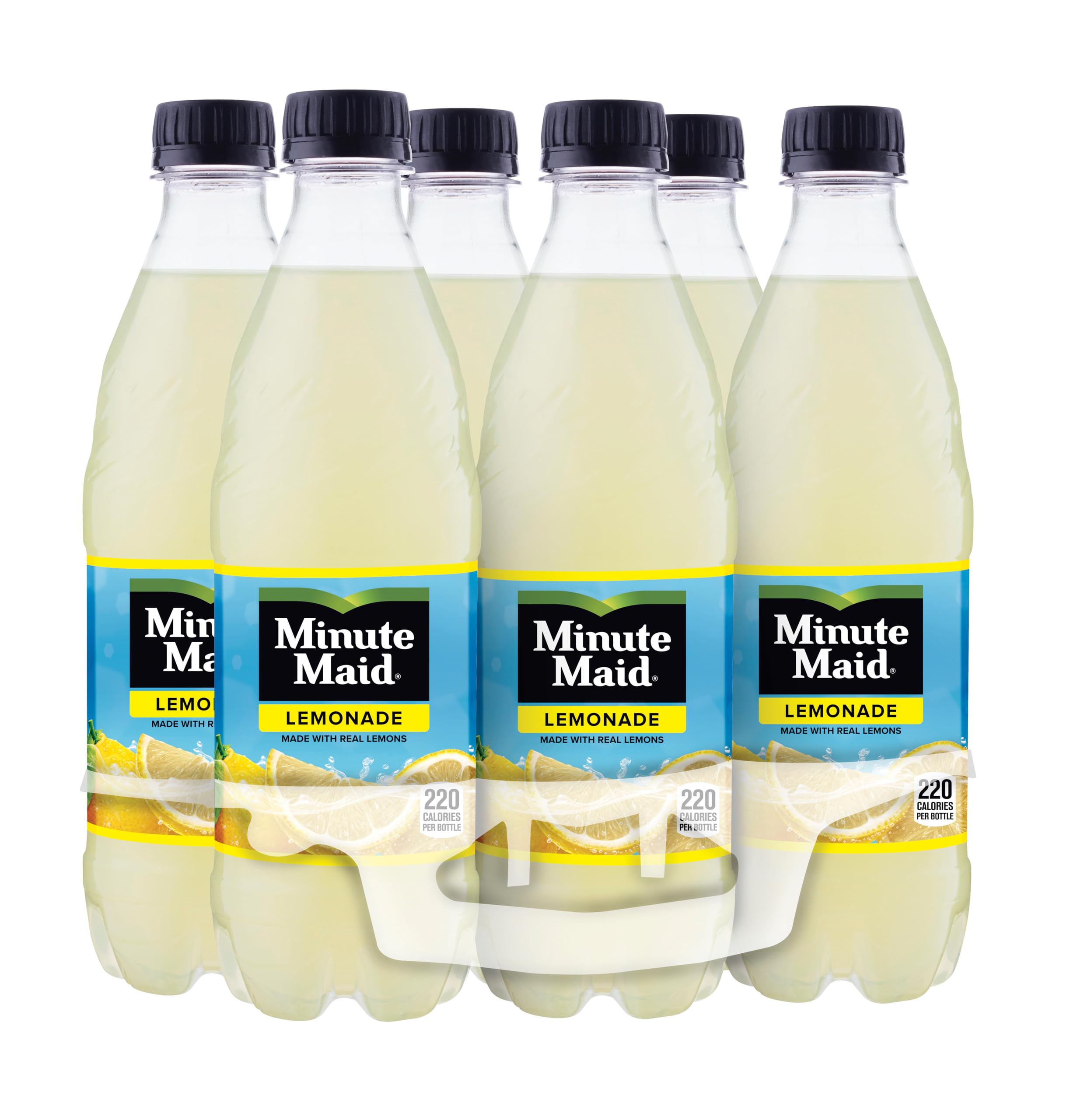Minute Maid Lemonade Made w/Real Lemons, 16.9 fl oz, 6 Pack