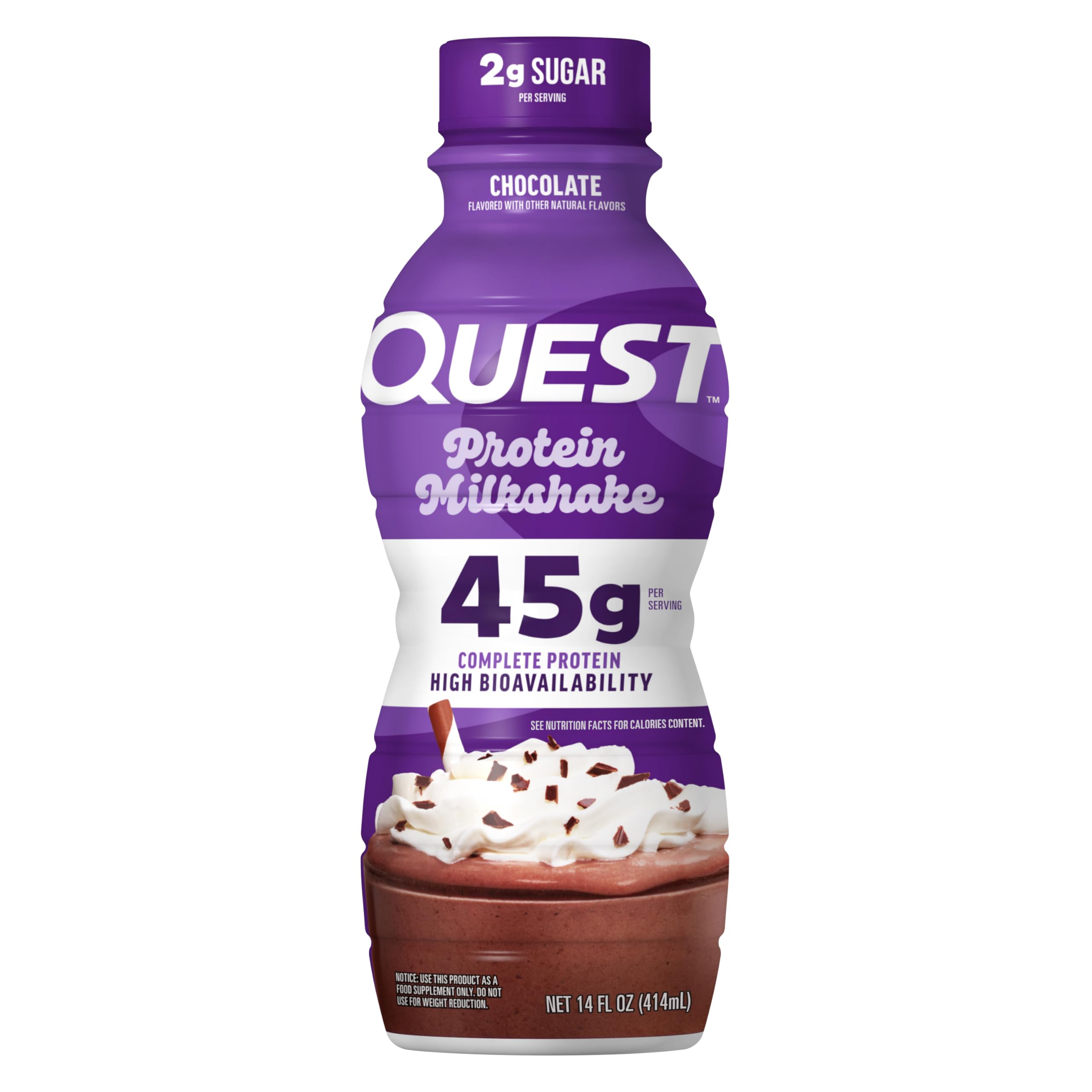 Quest Nutrition Chocolate Protein Milkshake
