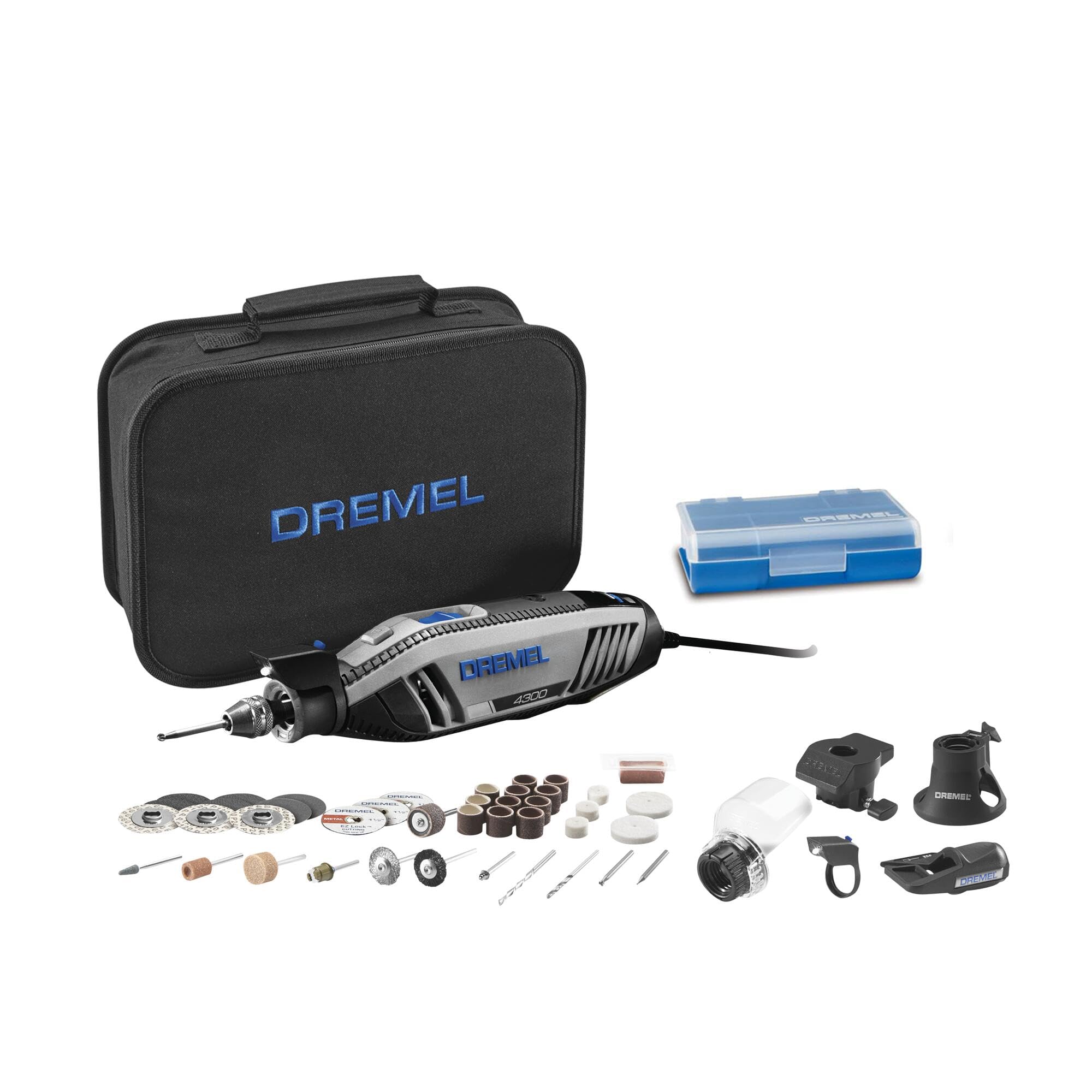 Dremel 4300 Rotary Tool Kit with LED 5 Attachments