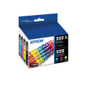Epson 222 Genuine Ink Cartridge XL Black and Standard Color Combo Pack | Works with WorkForce WF-2960 and Expression XP-5200 Inkjet Printers