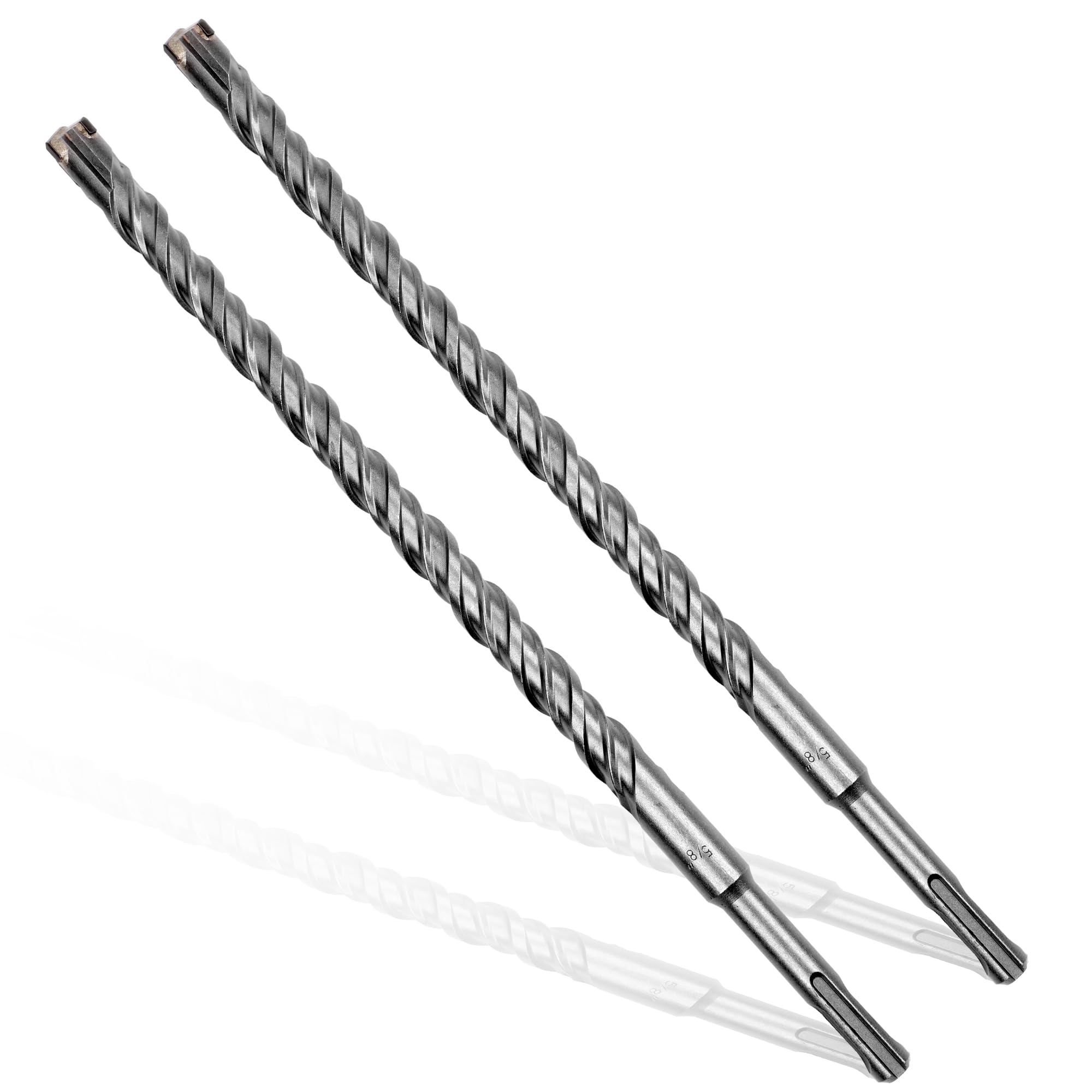 Becollo SDS-Plus Rotary Hammer Drill Bits 5/8x12 2-Pack