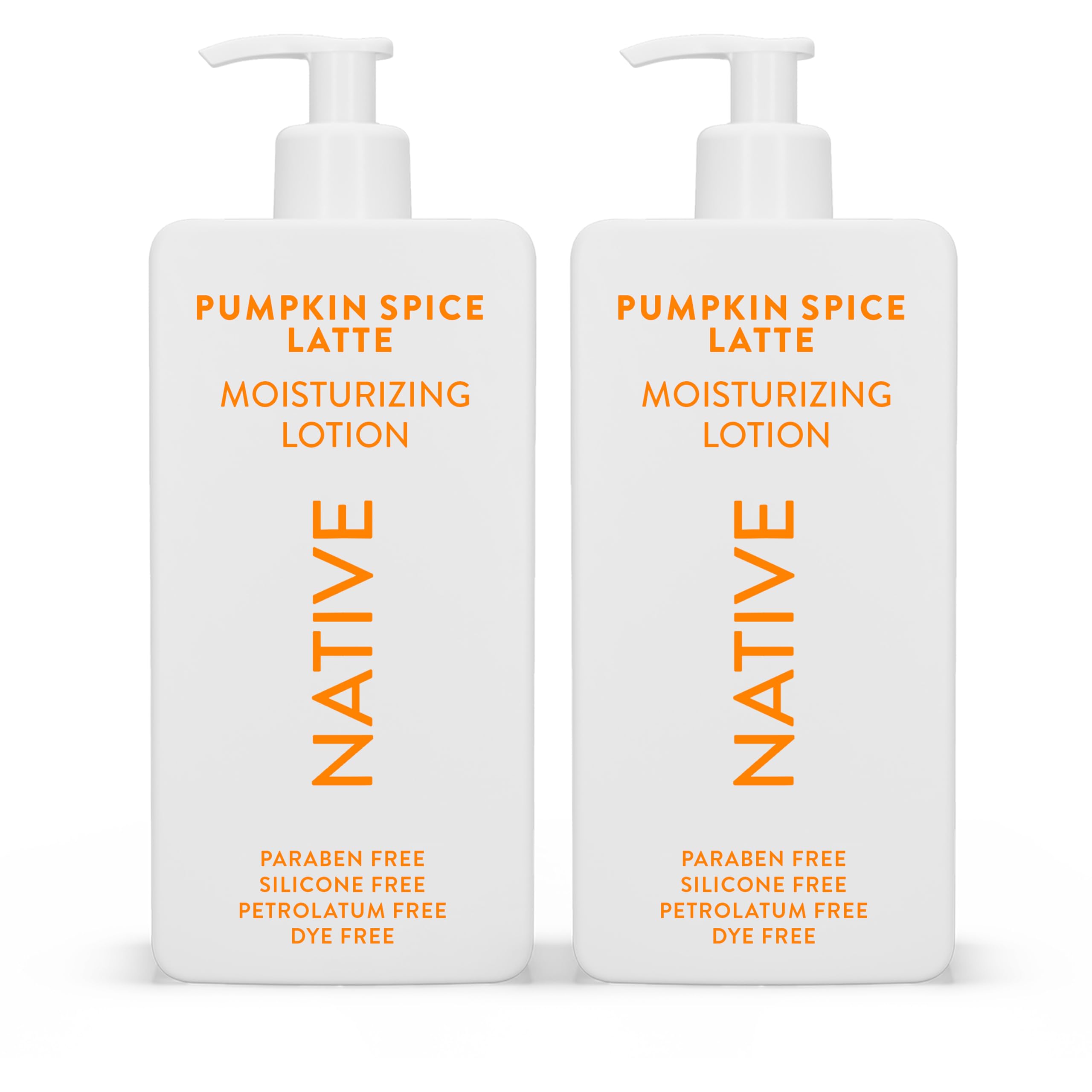 Native Pumpkin Spice Latte Body Lotion 2-Pack