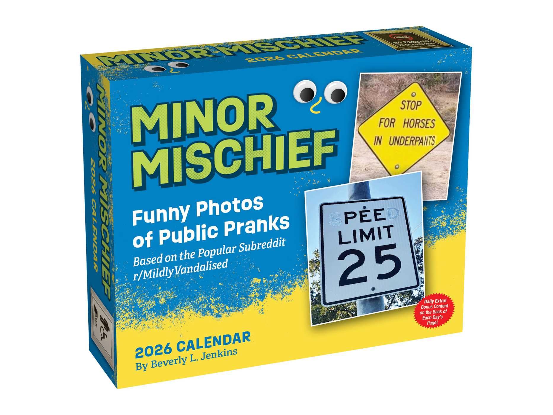Minor Mischief 2026 Daily Calendar