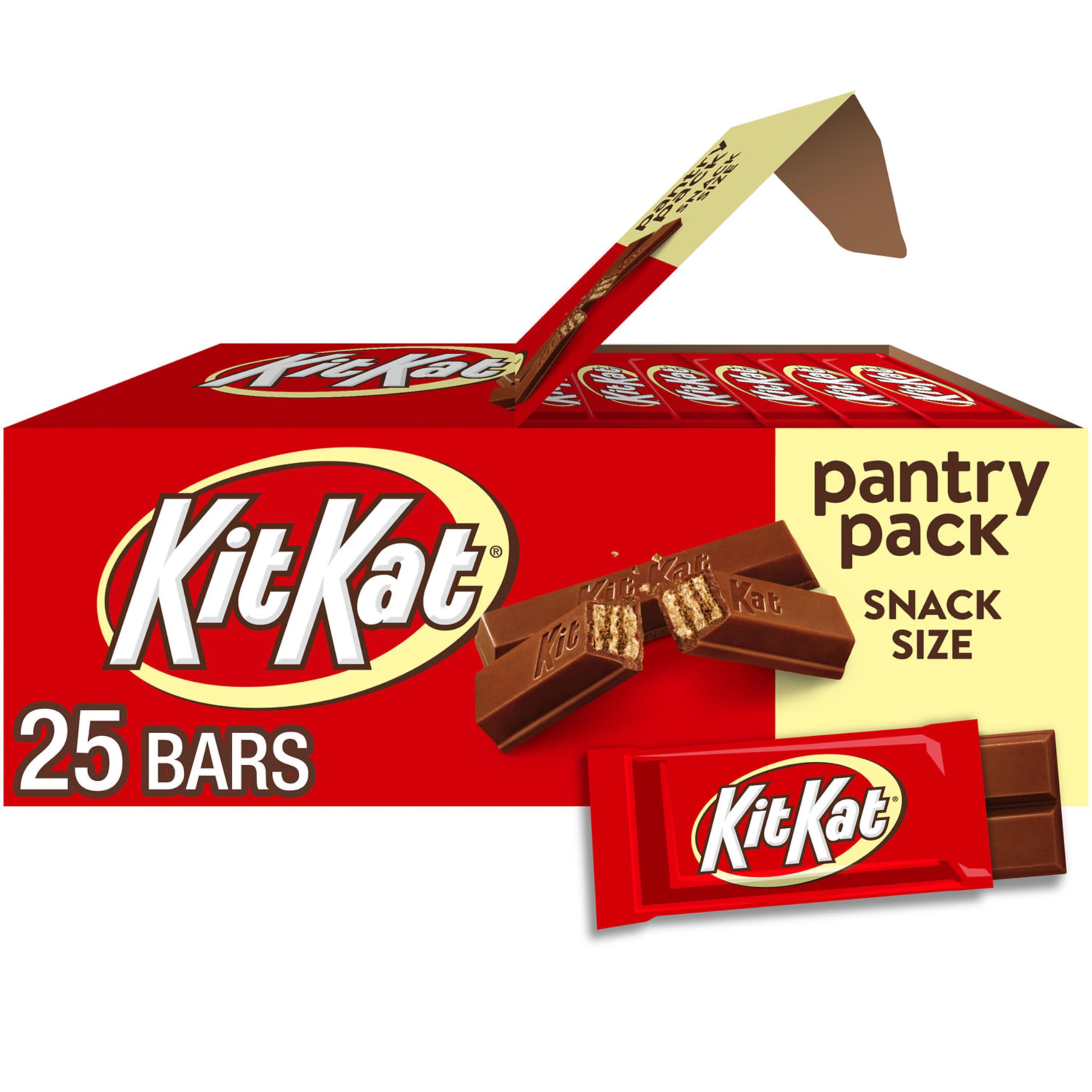 KIT KAT Milk Chocolate Wafer Snack Size 0.49 oz