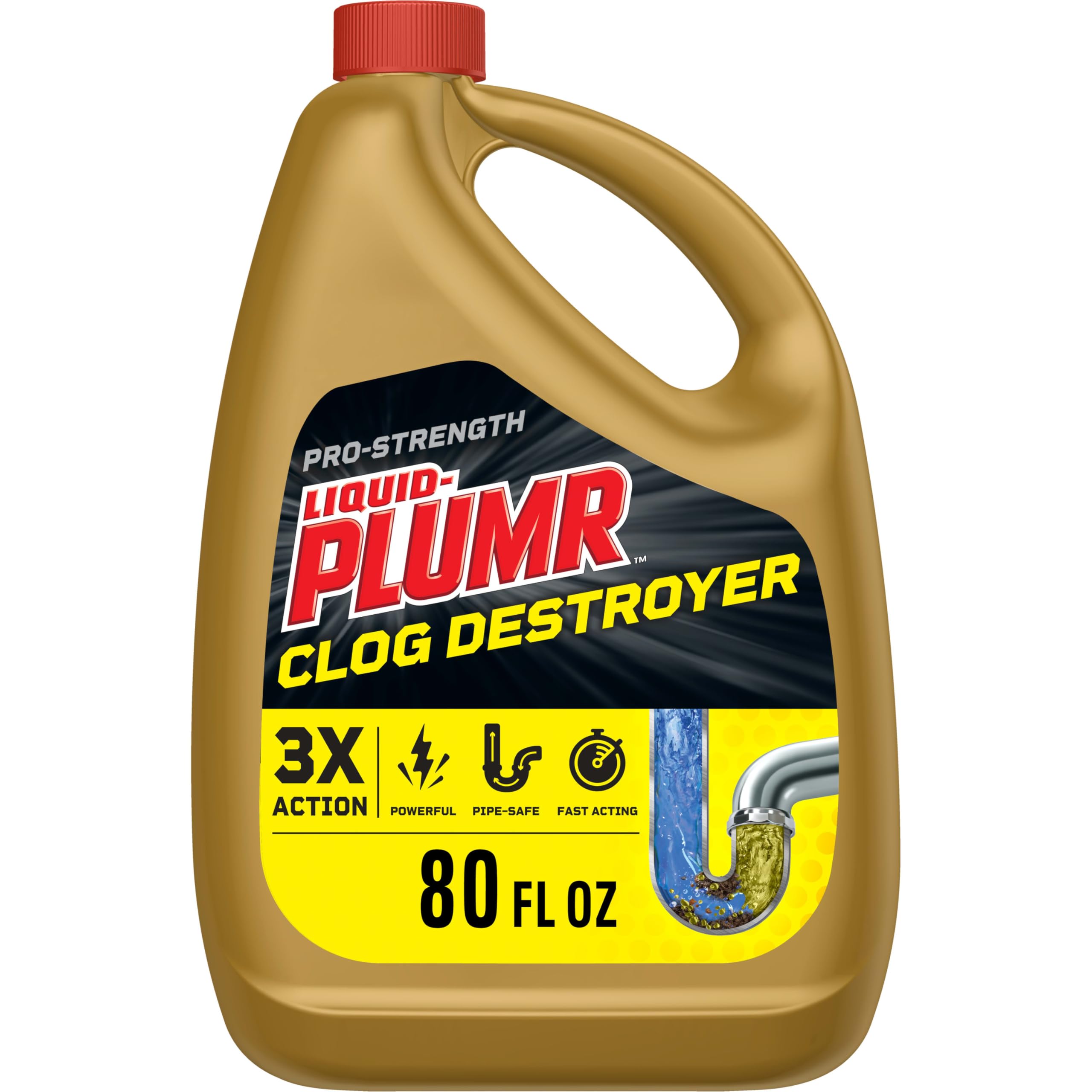 Clorox Liquid-Plumr Pro-Strength Clog Destroyer