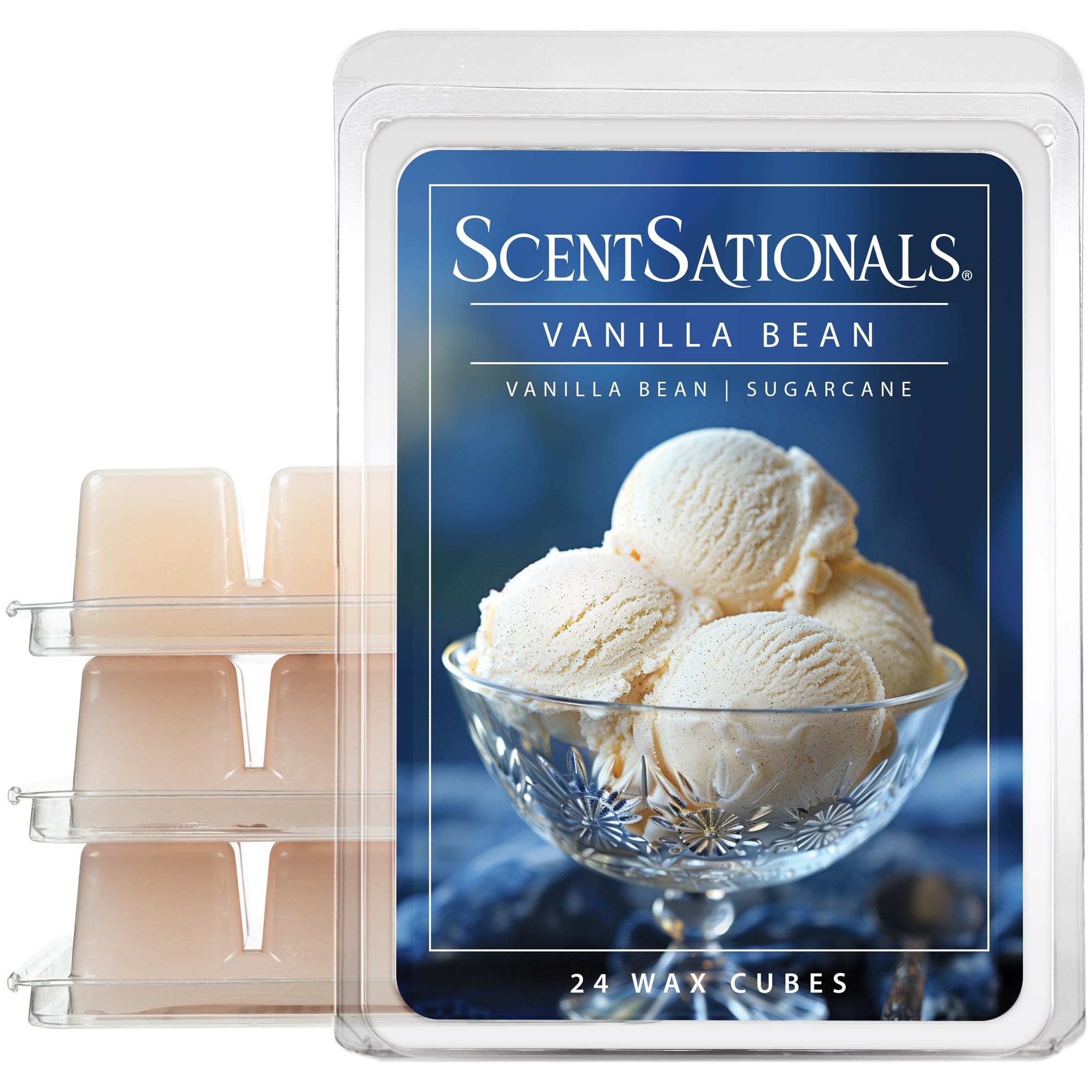 Scentsationals Vanilla Bean Strong Scented Wax Melts