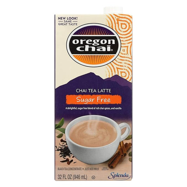 Oregon Chai, Sugar Free Original Chai Tea Latte Concentrate, 32 fl oz