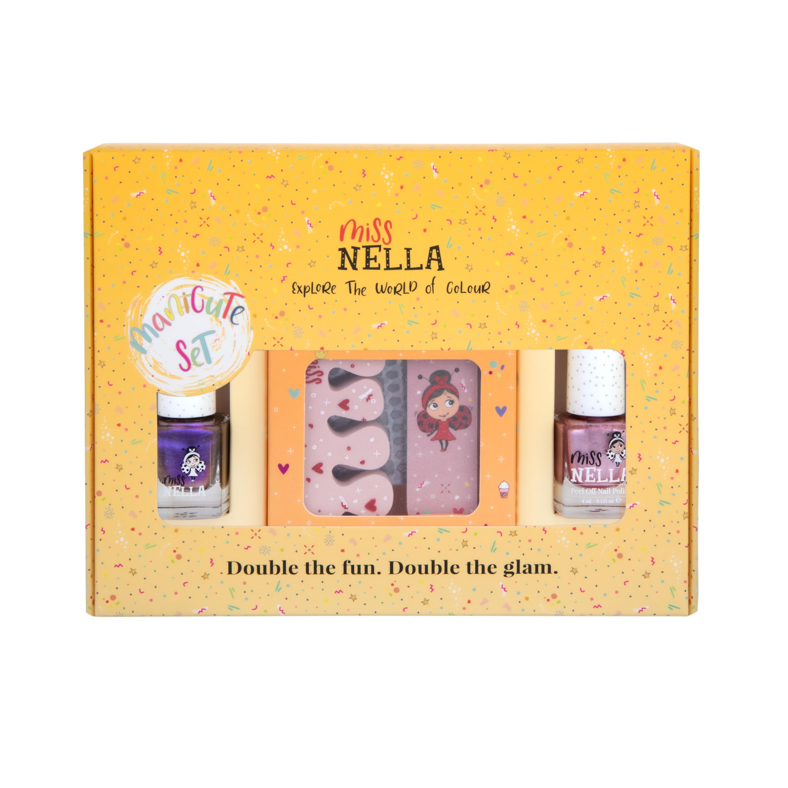 Miss Nella Metallic Manicute Kids Nail Kit