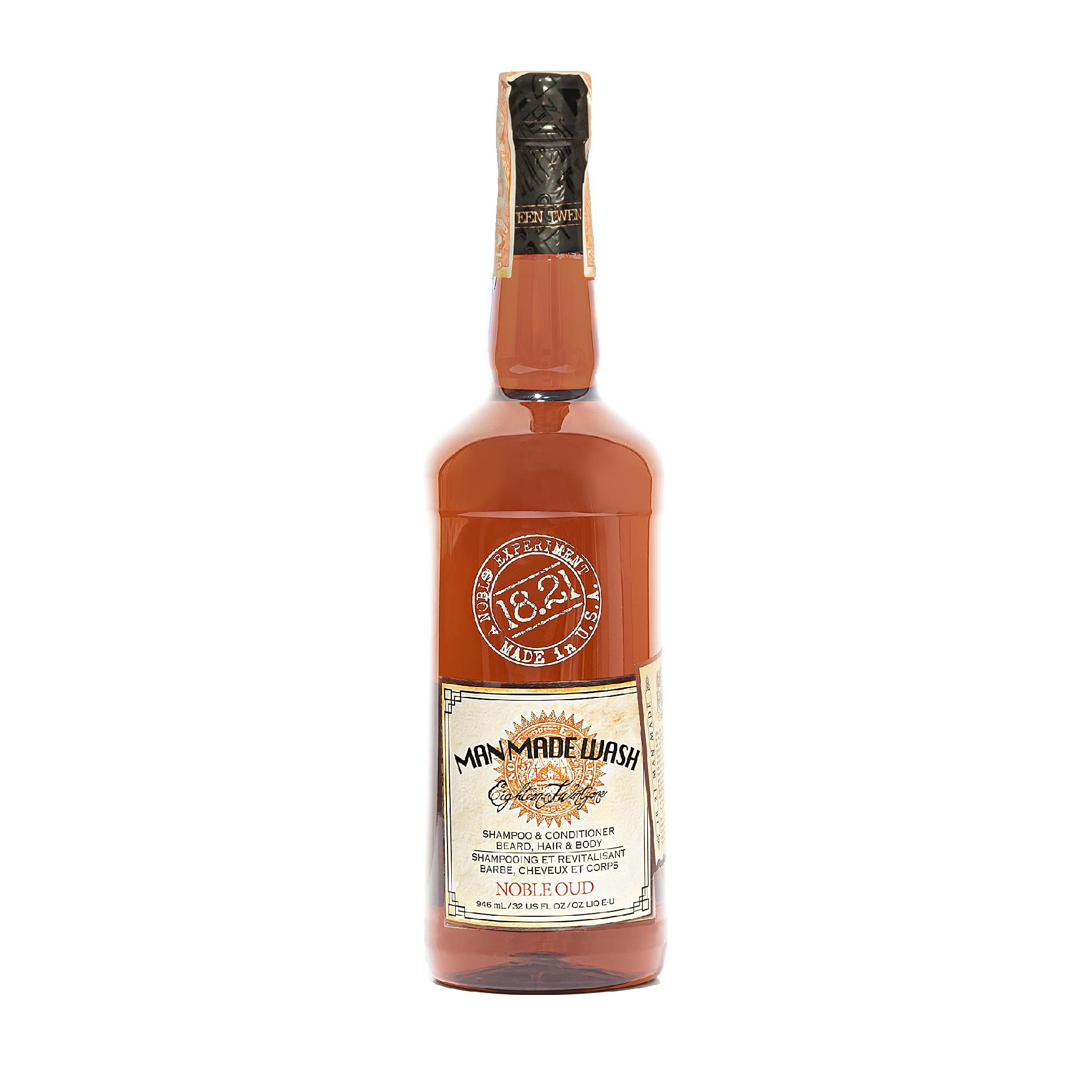 18.21 Man Made Noble Oud 3-in-1 Wash 32oz