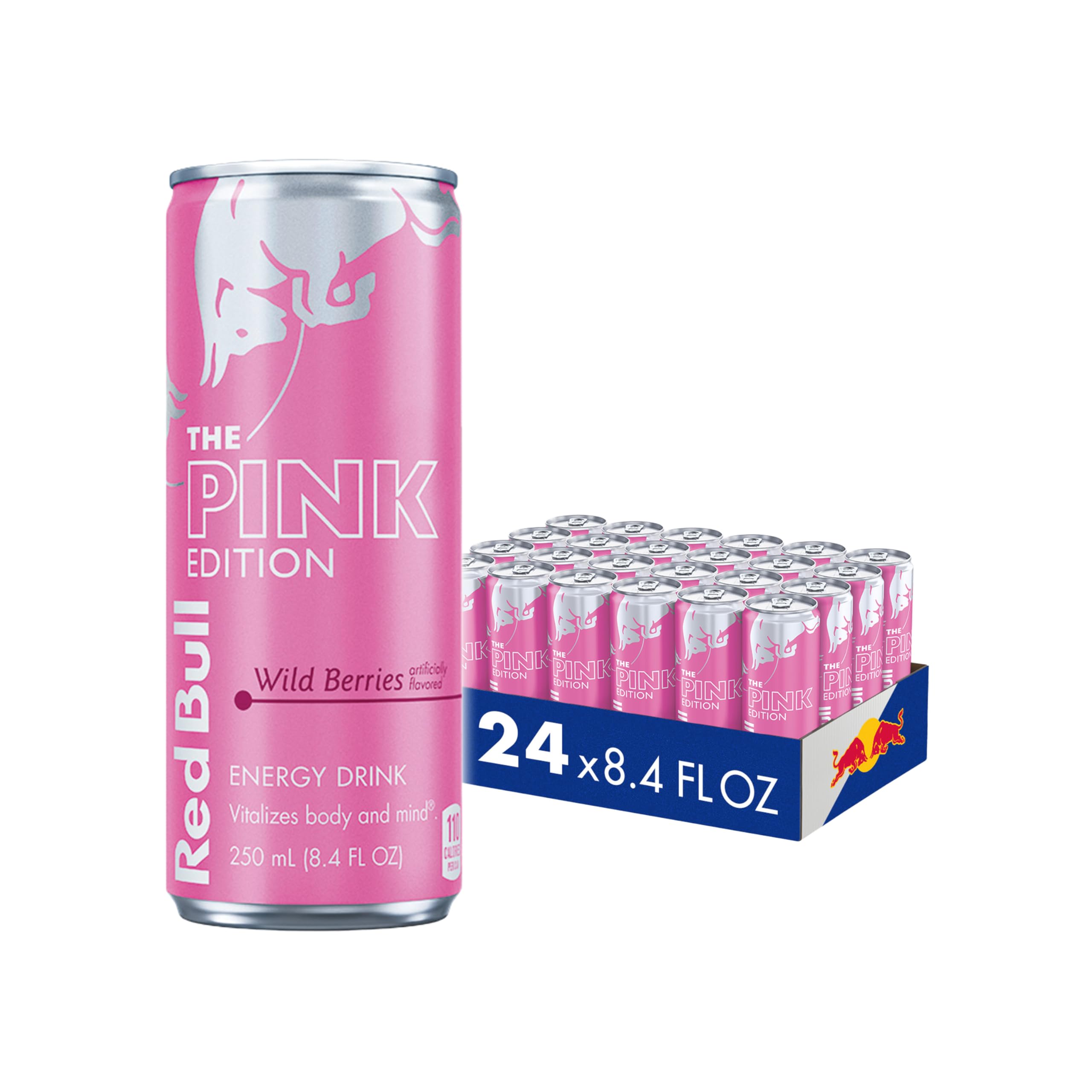 Red Bull Wild Berries Energy Drink 8.4oz 24 Cans