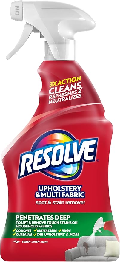 Resolve - Fabric Cleaner and Upholstery Stain Remover, 22 fl. oz.