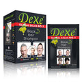 10 PCS Dexe Black Hair Shampoo Instant Hair Dye for Men Women Black Color - Simple to Use - Hair Dye Permanent - Last 30 days - Natural Ingredients, Hair Dye Shampoo Great Choice for Woman&Man