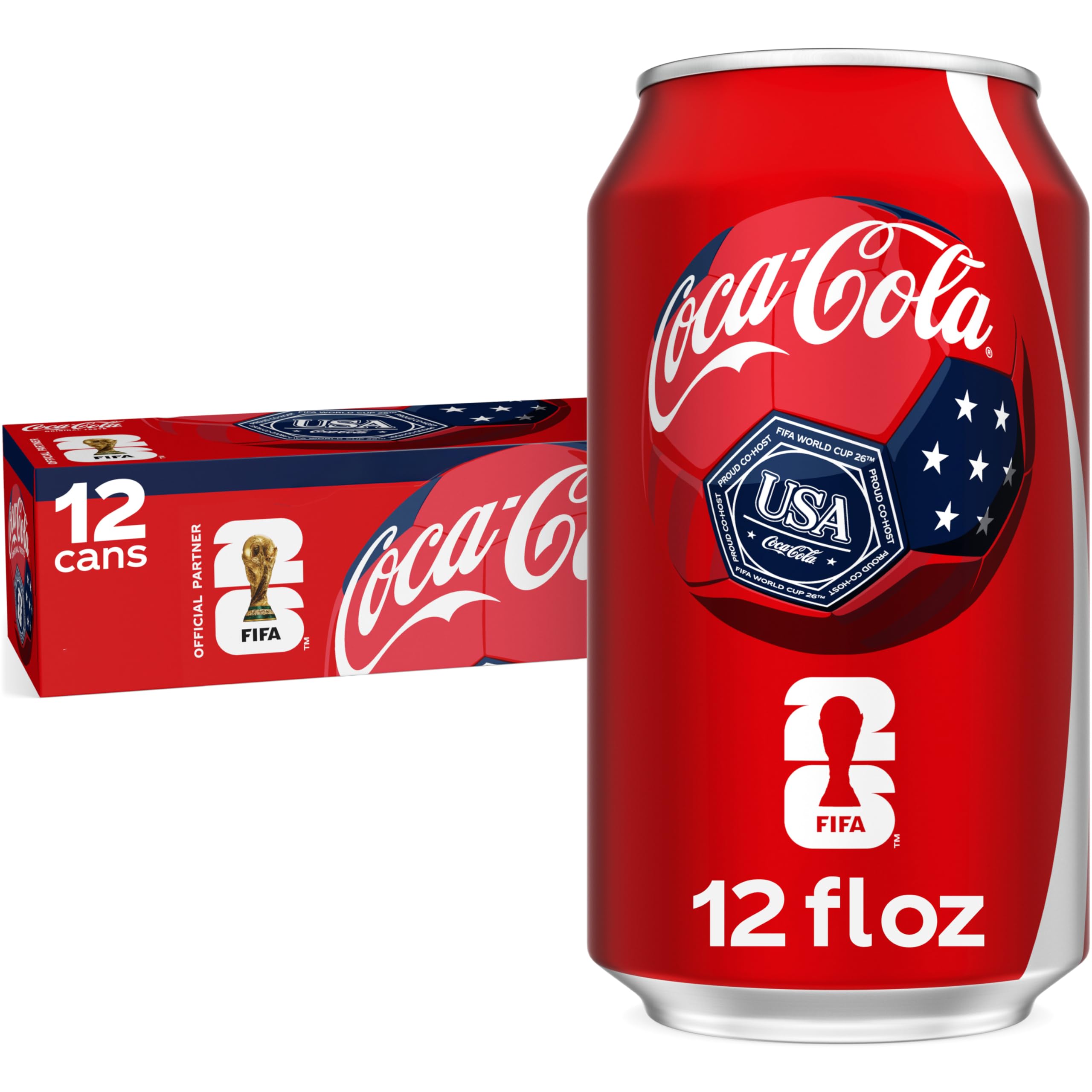 Coca-Cola Soft Drink, 12 fl oz Can, 12oz