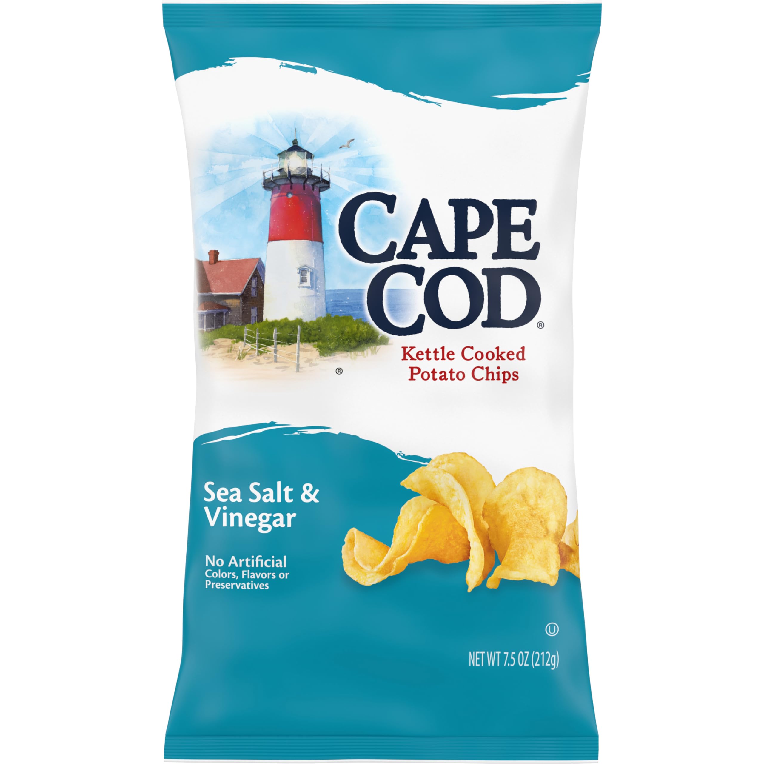 Cape Cod Sea Salt & Vinegar Chips 7.5oz