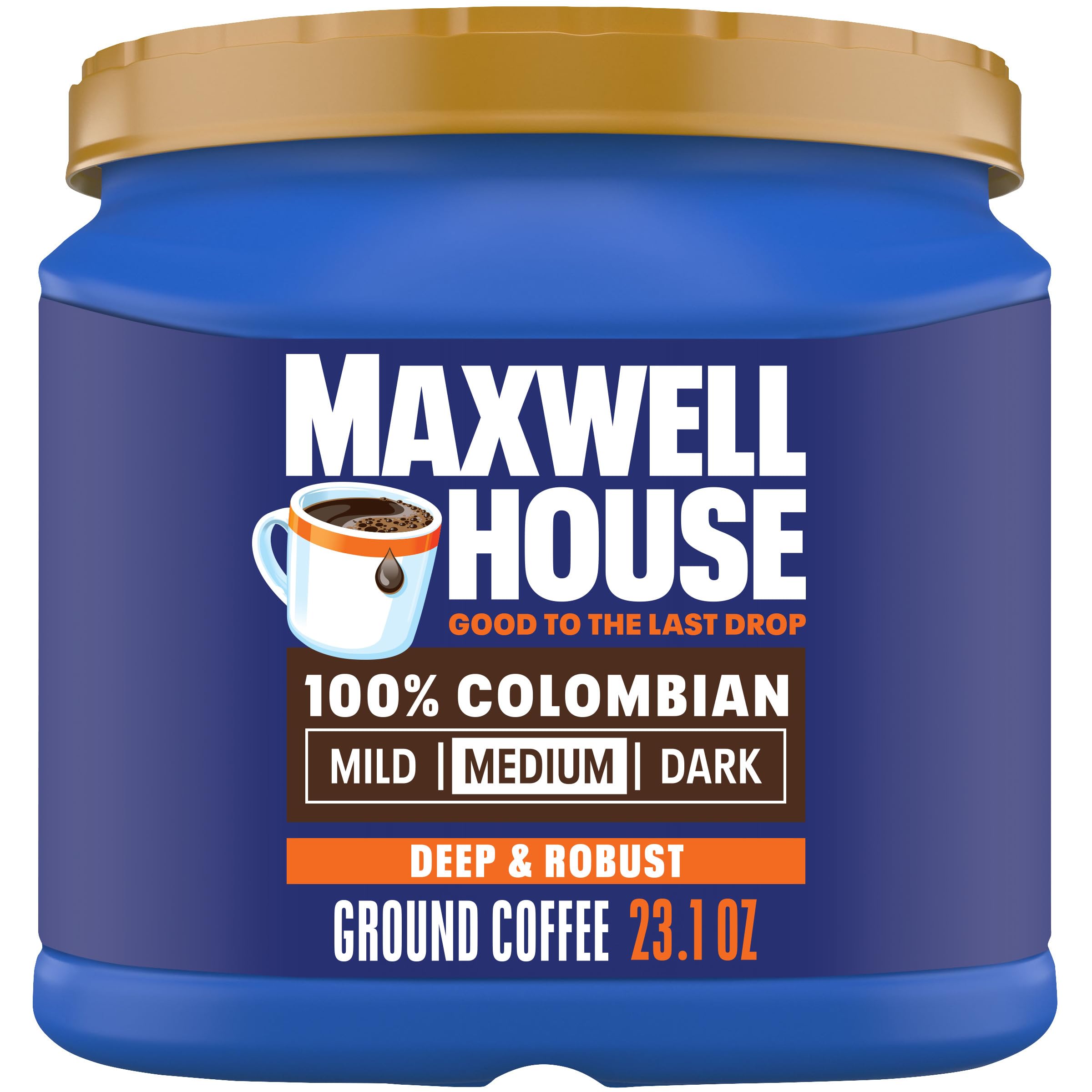 Maxwell House Colombian Medium Roast Ground Coffee 23.1oz