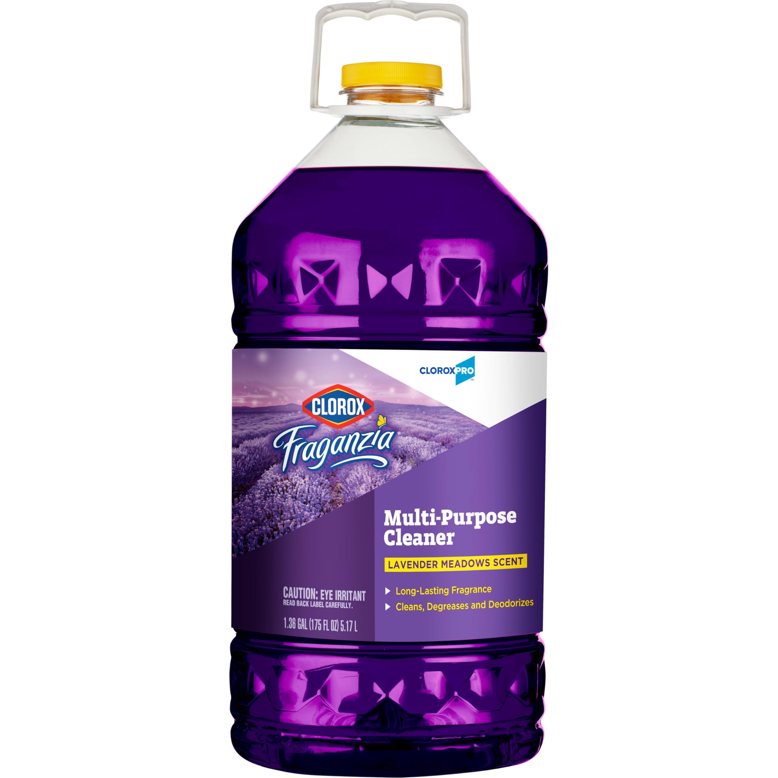 CloroxPro Clorox Fraganzia Multi-Purpose Cleaner, Lavender Meadows Scent, 175 Fluid Ounces