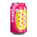 Poppi Sparkling Prebiotic Soda Beverage with Apple Cider Vinegar, Seltzer Water and Fruit Juice, Strawberry Lemon Flavor, 12 Fl Oz