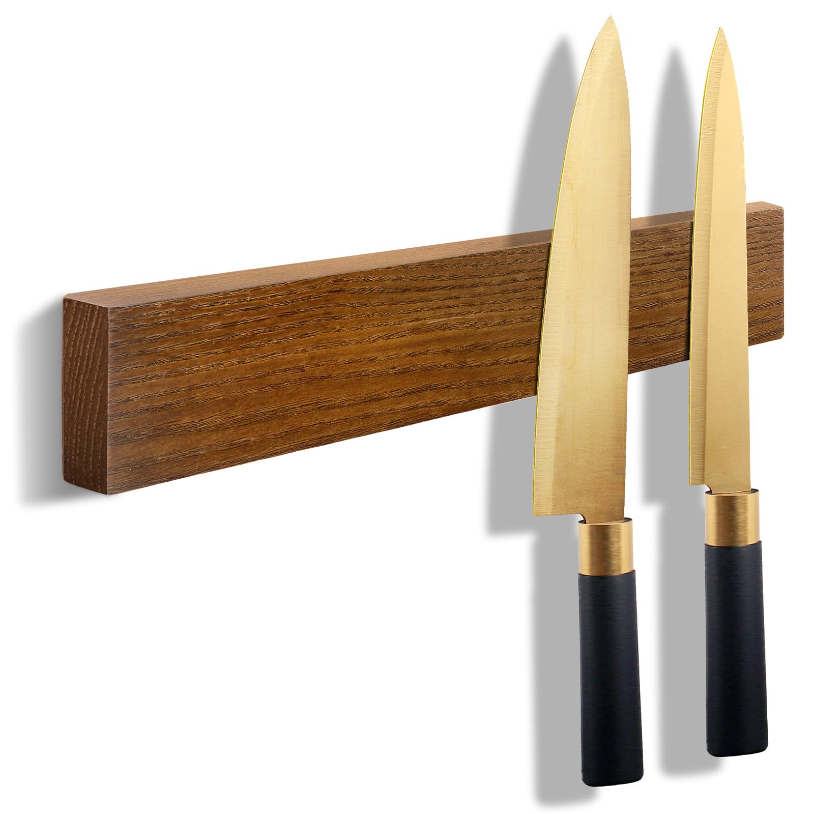 Wooden Magnetic Knife Holder Adhesive