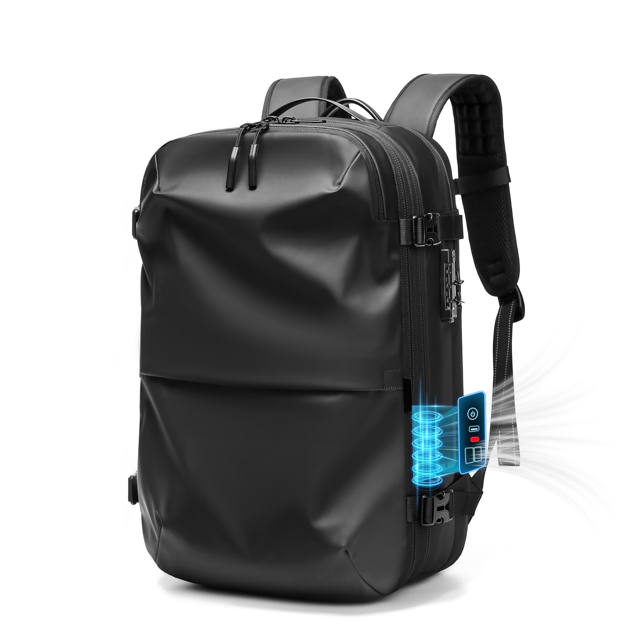 POIXM Expandable Vacuum Seal Travel Backpack
