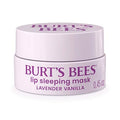 Burt's Bees Lavender Vanilla Lip Sleeping Mask, Overnight Mask with Hyaluronic Acid and Squalane Moisturizer to Instantly Hydrate Lips 0.45oz