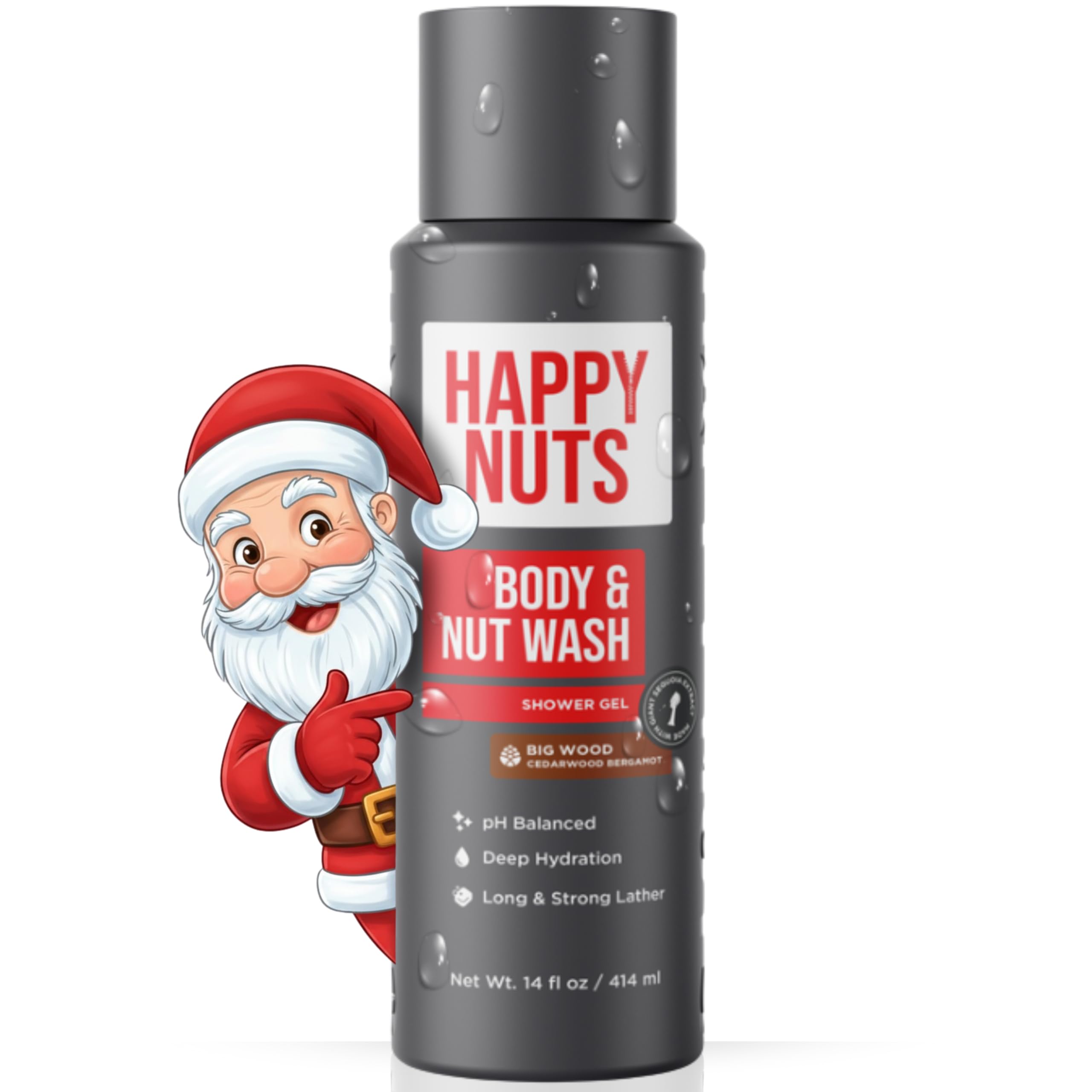 HAPPY NUTS Big Wood Body & Nut Wash