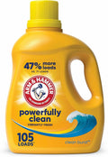 ARM & HAMMER Clean Burst, 105 Loads Liquid Laundry Detergent, 105 fl oz