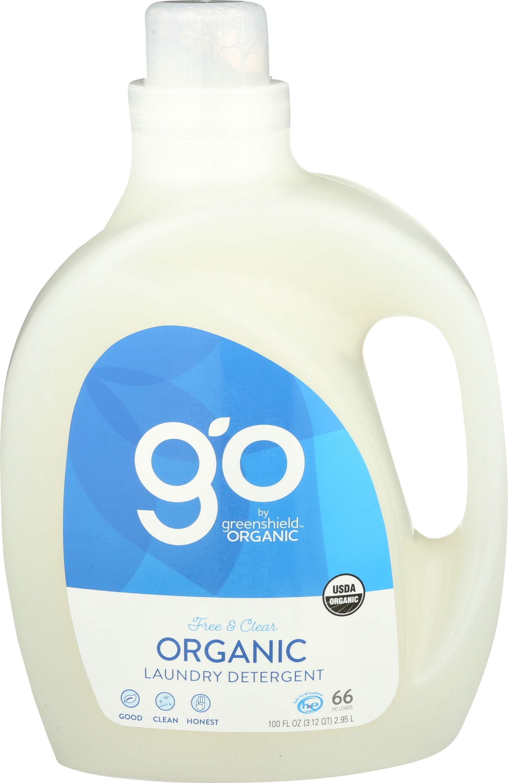 GreenShield Organic Free Clear Laundry Detergent 100oz