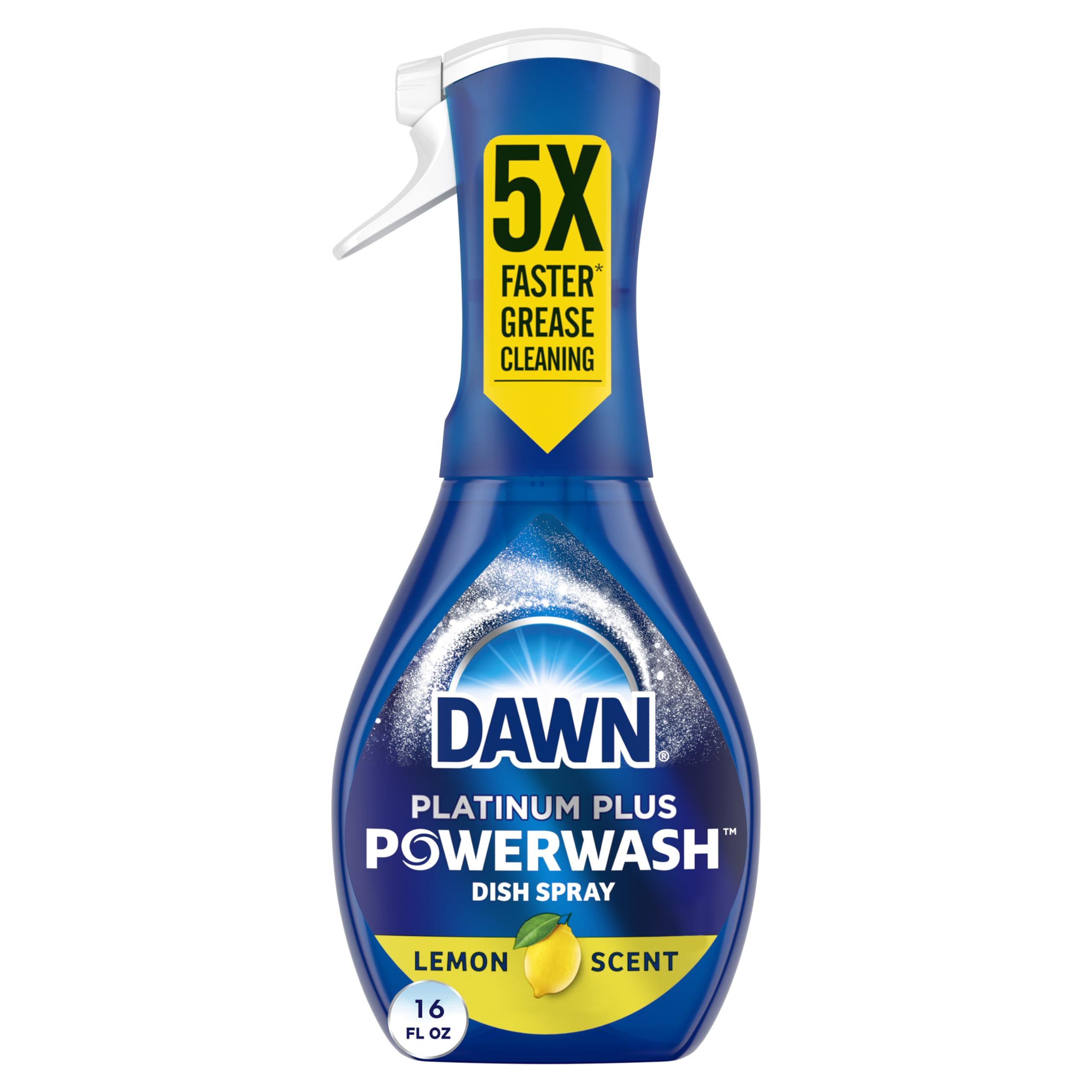 Dawn Powerwash Lemon Dish Spray, Dish Soap Starter Kit, 16 Fl Oz