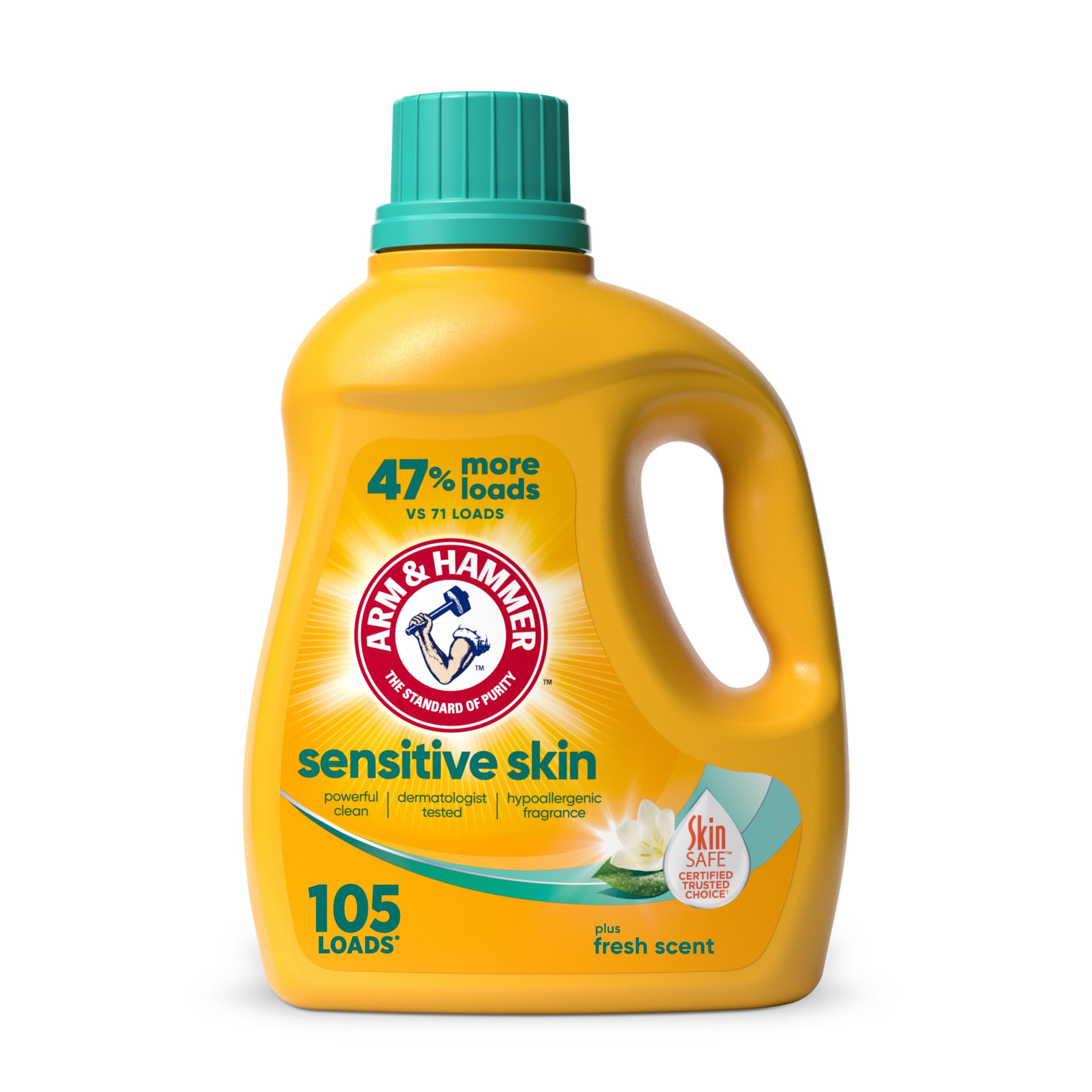 ARM & HAMMER Sensitive Skin Laundry Detergent 105 Loads