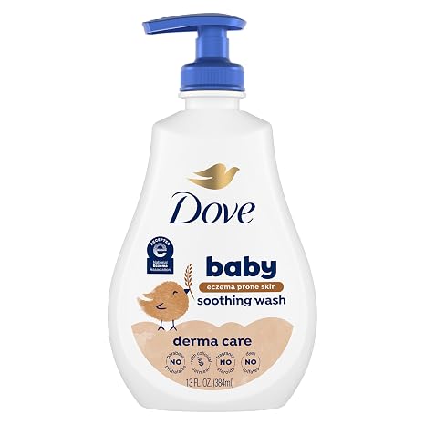 baby Dove Derma Care Soothing Wash with Colloidal Oatmeal Suitable for eczema prone skin 13oz