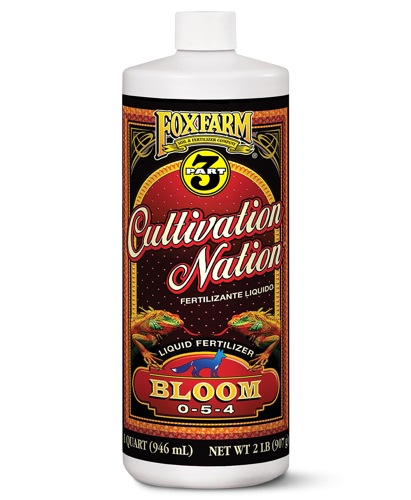 FoxFarm Cultivation Nation Bloom Fertilizer Quart 0-5-4