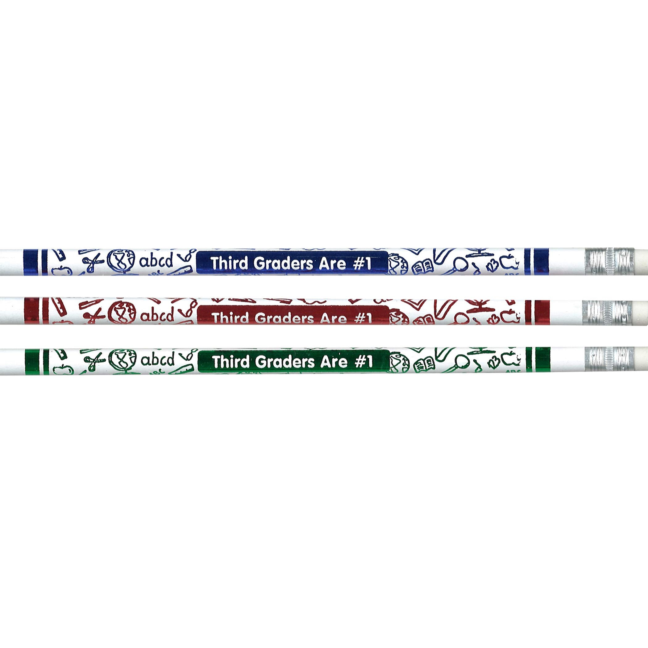 J.R. Moon 3rd Graders #1 Pencils 12-Pack
